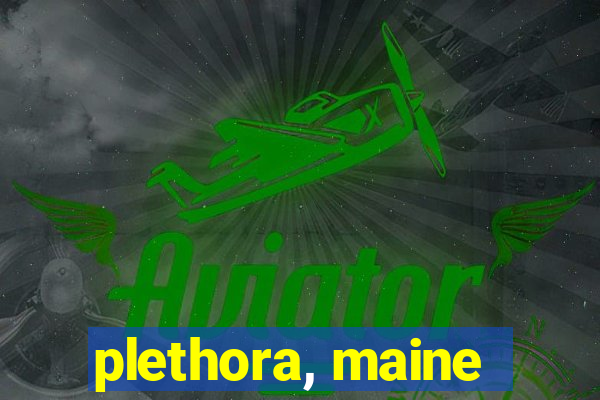 plethora, maine